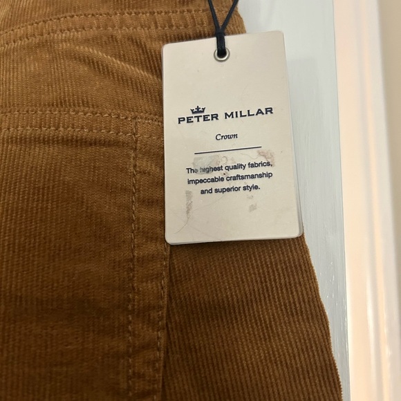Peter Millar brown corduroy, slacks - Picture 3 of 5